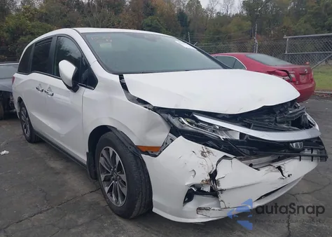 2023 Honda Odyssey Ex-L from USA, damaged, VIN 5FNRL6H67PB064980